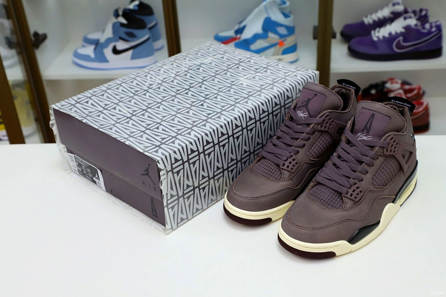 1st Kicks Shoes JORDAN 4 Trendy AM AIR 1974 Kimikick 1104